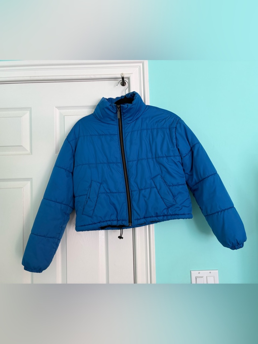 BP Blue Puffer Jacket!